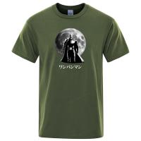 Fashion Anime Top T Shirt Japanese Anime Tops One Punch Man Saitama T-shirt Men Gray Cotton Camisas Hombre Tops - T-shirts - AliExpress