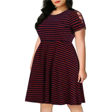 Chic designer one piece dress for fat women In A Variety Of Stylish Designs  