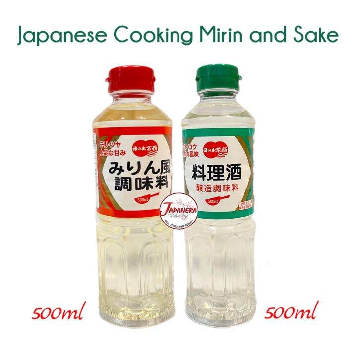Japanese Cooking Mirin and Sake 500ml Lazada PH