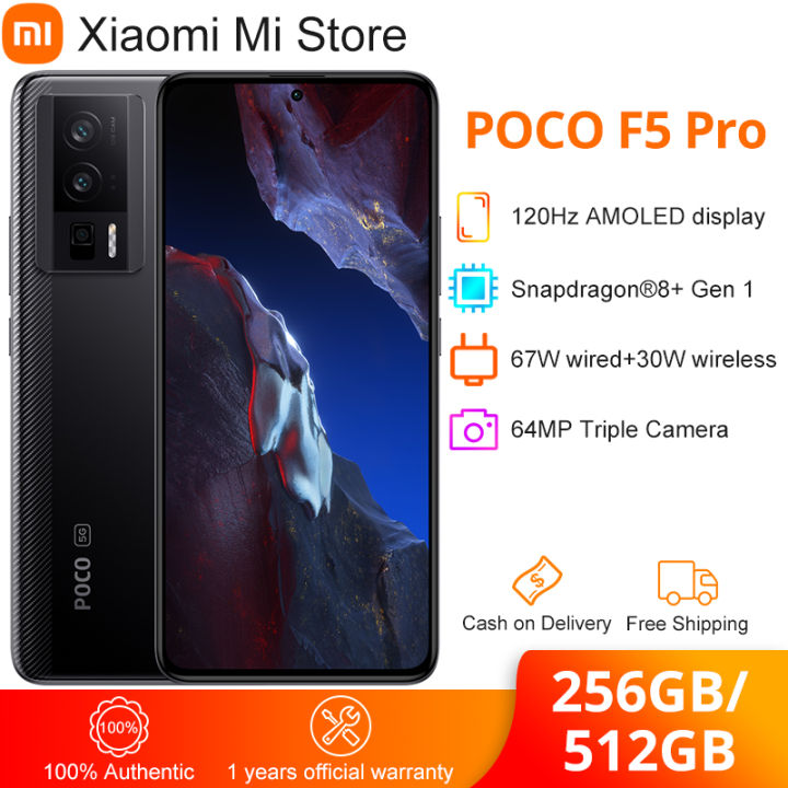 POCO F5 Pro 5G 256GB/512GB Snapdragon®8+ Gen 1 6.67"WQHD+120Hz AMOLED