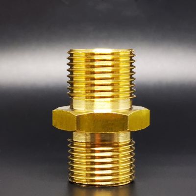 M14 M18 M20 Metric 1/4 1/2 BSP Male Thread Brass Reducer Pipe Fitting Coupler Connector Adapter