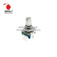 ✟ 5PCS Half axis rotary encoder handle length 15mm code switch EC11 digital potentiometer with switch 5Pin