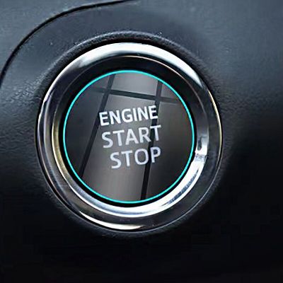 ฝาปิดปุ่มเริ่มเครื่องยนต์รถยนต์ TPU ฟิล์มป้องกันสวิตช์หยุดสำหรับ Mazda 2 3 6 CX3 CX4 CX5 CX7 CX9 CX30 RX8 MX5 MX3 MS MP Demio B