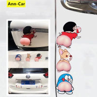 【 Ann-Car】แถบยางป้องกันการชนกันสำหรับประตูรถยนต์สติกเกอร์ป้องกันการกระแทกน่ารักสำหรับเปิดประตูป้องกันรอยขีดข่วนเช็ดป้องกันขอบประตูลายการ์ตูนขอบกระจกมองหลังกันชนสติกเกอร์ป้องกันประตูตู้เย็น