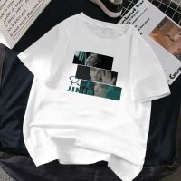 【New】เสื้อยืดโอเวอร์ไซซ์ พิมพ์ลาย  BTS Park Jimin photo Green VerS-5XL