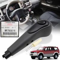 * ของแท้ * หัวเกียร์ออโต้ แบบหนัง รุ่น มิตซูบิชิ สตราด้า MITSUBISHI STRADA G-WAGON 2.8 ปี 2001 - 2005 สีเทา จำนวน 1 ชิ้น