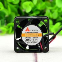 Yuanshan Y.S.TECH 4ซม.12V 0.08A FD124015LB 4015 Switch Ultra Quiet Fan