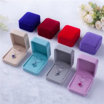 Portable Mini Jewelry Storage Box Travel Organizer Jewelry Case Leather Storage  Earrings Necklace Ring Jewelry Organizer