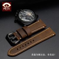 ▶★◀ Suitable for Panerai genuine leather watch strap Suitable for Panerai mens watch universal 22 24 26mm Panerai genuine leather strap