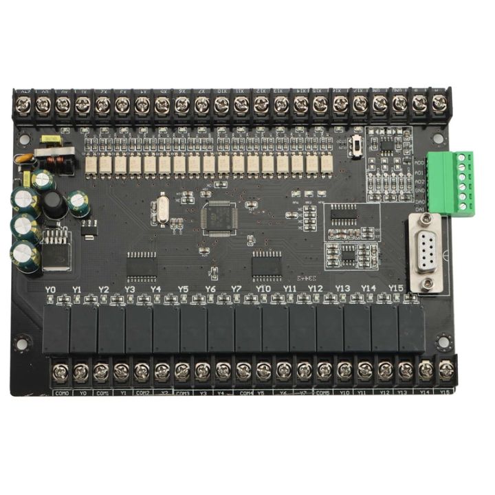 PLC Programmable Controller Logic Board Industrial Control Module ...