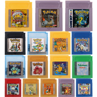 Pokemon Prism Battle Factory Cock 16บิต GBC การ์ดตลับเกมวีดีโอการ์ดคอนโซลการ์ดเกมคอลเลกชันเวอร์ชั่นภาษาอังกฤษ