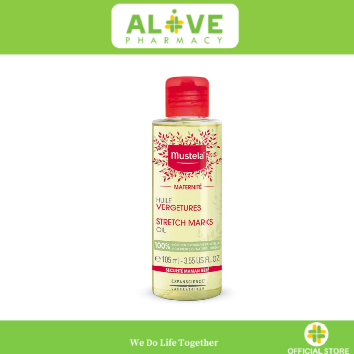MUSTELA STRETCH MARKS OIL 105ML Lazada