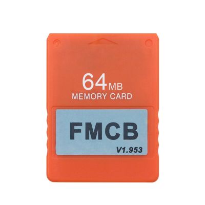 【Best-Selling】 หน่วยความจำ V1.953 FMCB สำหรับ PS2 Playstation- 2ฟรี McBoot 8 16 32 64MB