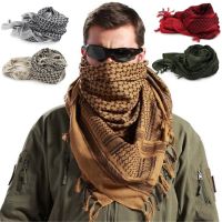 Military Uniform Tactical Scarf Outdoor Army Arab Scarf Shawl Scarve Wrap with Tassel for Men Militar Soldier Hiking Scarves