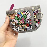 Zero wallet mini cartoon printed headphones receive little cute key bag card bag bag purse bags female students