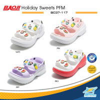 Baoji Collection รองเท้าแตะ รองเท้าแบบสวม รองเท้ารัดส้น สำหรับผู้หญิง บาโอจิ W Holiday Sweets PFM B037-117 (720)