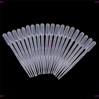 ?【Lowest price】MH 20ชิ้น/เซ็ต3ml disposable Plastic Eye Dropper set Transfer จบการศึกษาจาก pipetes Lab Supplies