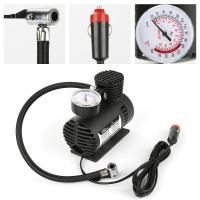 300 PSI Black Mini 12V Car Portable Electric Tire Inflator Pump Air Compressor Automobiles Repair Tool Car Accessories Dropship