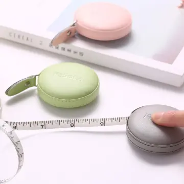 Retractable Ruler Tape Measure Key Chain Mini Pocket Size Metric