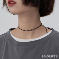 【hot】❀۞▨  Punk Choker Necklace for Hiphop Gothic Collar Fashion Jewelry Gifts