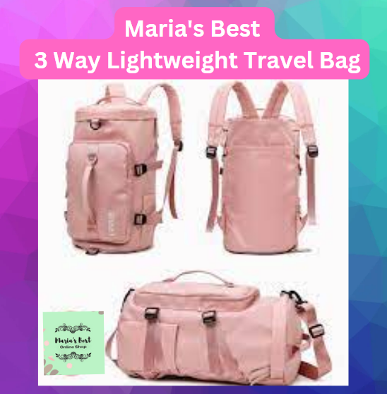 Maria's Best LVQUE 3 Way Lightweight Travel Bag Lazada PH