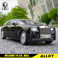 LILEO 1:18 Rolls-Royce ผีโลหะ D Iecast ล้อแม็กรถของเล่นรุ่นรถบรรทุกสำหรับเด็กของเล่นยานพาหนะงานอดิเรกคอลเลกชัน