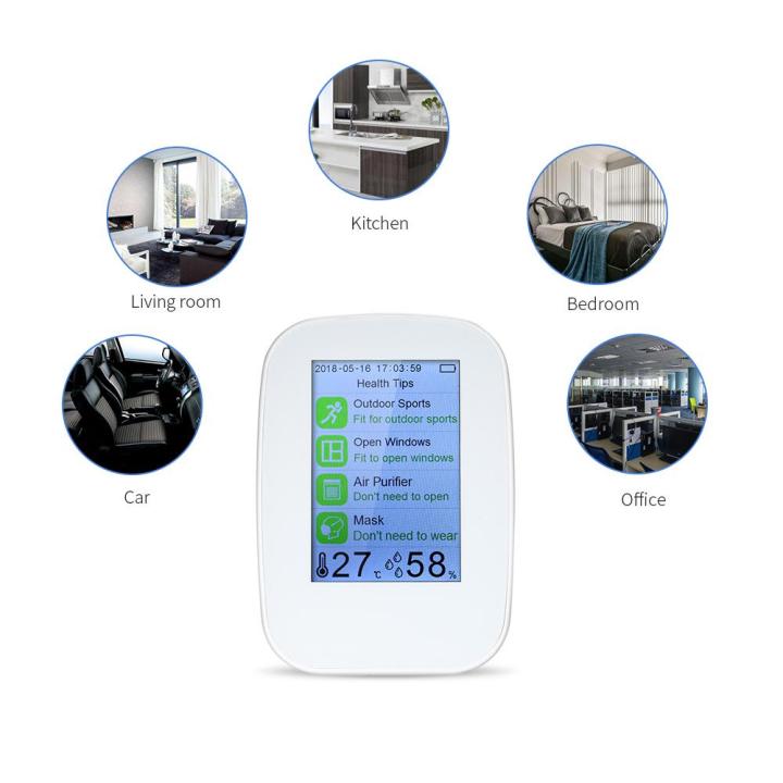 multifunctional-air-quality-detector-indoor-outdoor-hcho-amp-tvoc-tester-co2-meter-monitor-co-tester-with-rechargeable-battery