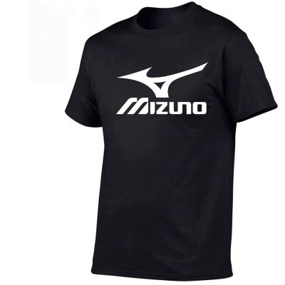 Mizuno เสื้อยืดผู้ชายใหม่1 2023ฤดูร้อนแฟชั่นแขนสั้นลำลองเสื้อผ้าฝ้ายเสื้อยืดสุดเท่เสื้อผ้าหน้าร้อนผู้ชาย
