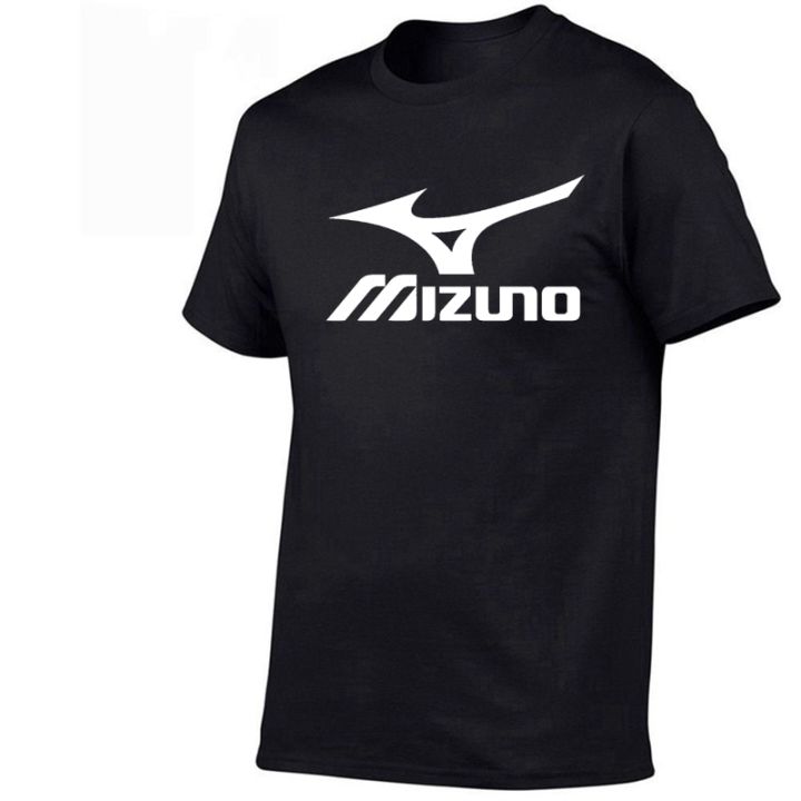 mizuno-เสื้อยืดผู้ชายใหม่2-2023ฤดูร้อนแฟชั่นแขนสั้นลำลองเสื้อผ้าฝ้ายเสื้อยืดเท่ๆเสื้อผ้าหน้าร้อนผู้ชาย