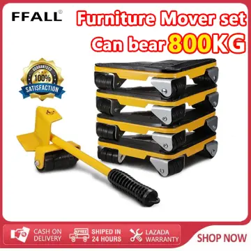 Heavy Furniture Roller Move Tool  Mover Wheel Bar Roller Device