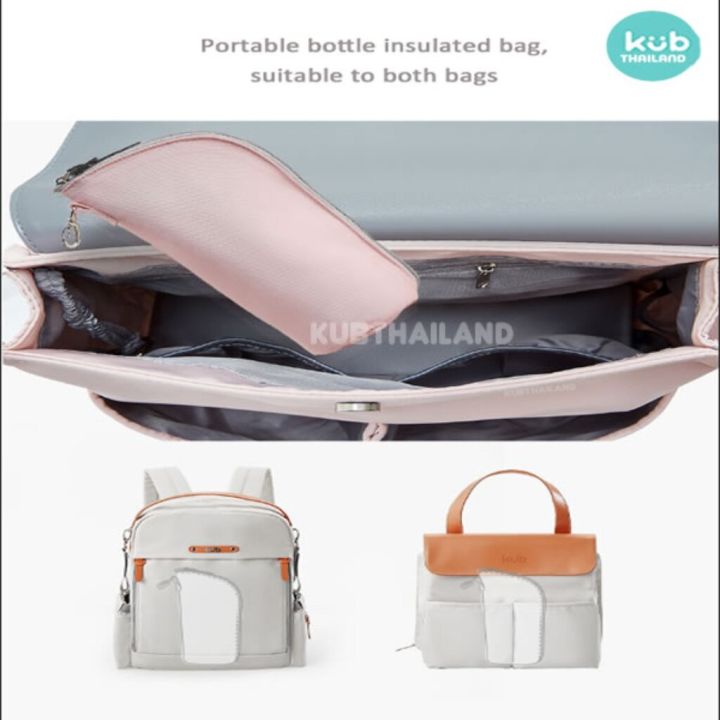 usa-กระเป๋าสำหรับคุณแม่-กระเป๋าใส่ของใช้เด็กอ่อน-กระเป๋าสะพายหลัง-แยกกระเป๋าออกเป็น-2-ใบได้-kub