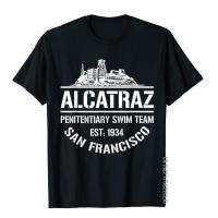 Alcatraz Penitentiary Swim Team San Francisco T-Shirt Family Tops Shirts For Men Cotton Top T-Shirts Casual Cheap