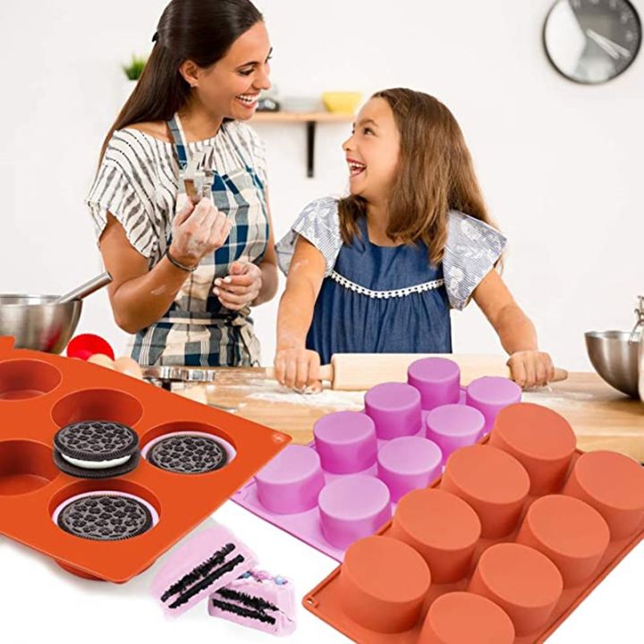 8-cavity-round-silicone-cake-mold-chocolate-covered-oreo-cookie-mould-pastry-baking-for-jelly-pudding-soap-cheesecake-bath-bomb