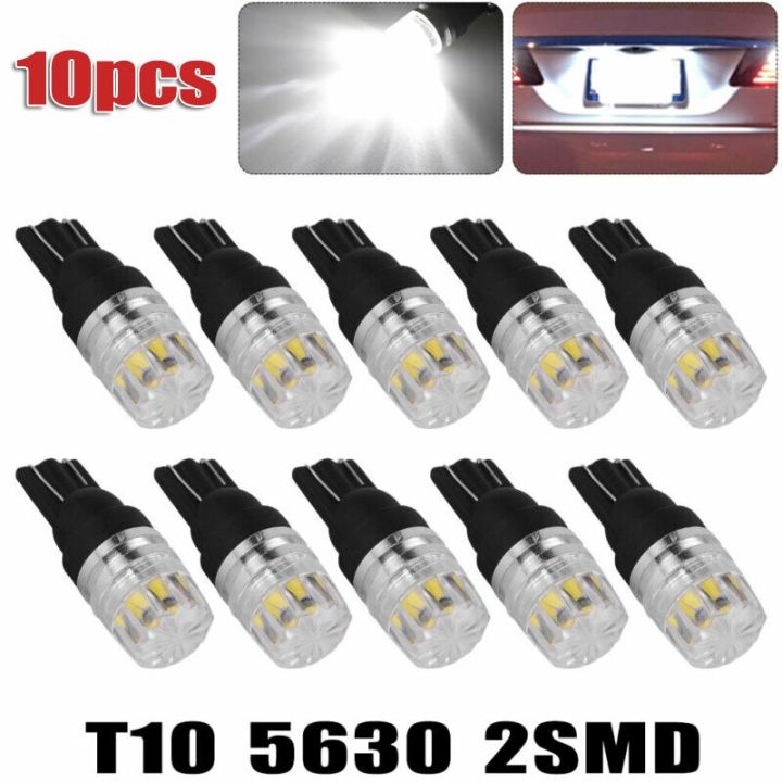 10x-white-t10-base-led-12v-car-led-light-bulbs-2smd-led-high-power-dome-map-license-light-bulbs-w5w-168-194-2825-car-accessories-bulbs-leds-hids