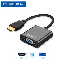 ☜✙ DUPILINK HDMI-Compatible to VGA Cable Male to Famale Digital to Analog Cable Video Audio Converter for Computer XBOX PS3 Laptop