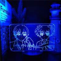 ไฟ Led กลางคืนรูป Shiota Nagisa และรูปปั้นอนิเมะ3d อุปกรณ์ตกแต่งห้องนอนโคมไฟตั้งโต๊ะเด็ก S ชั้นเรียนการลอบสังหาร