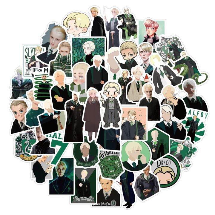 Sticker Kereta 贴纸 Multi Use Waterproof For Car Guitar Decals Notebook Skateboard Draco Malfoy 8050