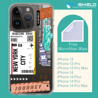 HI-SHIELD Stylish เคสใสกันกระแทก iPhone รุ่น Journey [เคส iPhone13][เคส ไอโฟน 14]