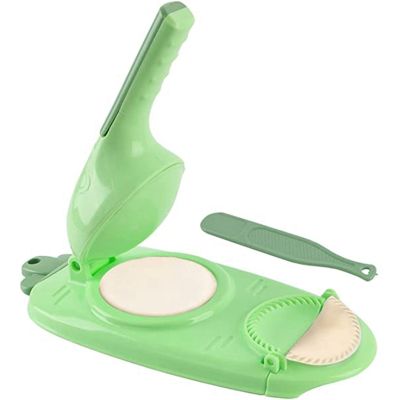 Dumpling Press Maker Moulds, Press Molds Set Manual Tortilla Press, 10 Seconds to Make Dumplings Empanadas