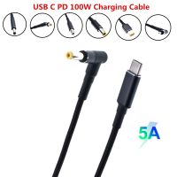 100W USB C Type C PD Power Supply Charger Adapter Fast Charging Cable Cord for Dell Asus Lenovo Notebook Power Supply Cable