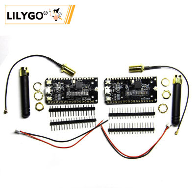 LILYGO®LoRa ESP32 SX1276 868915เมกะเฮิร์ตซ์ WIFI บลูทูธไร้สายโมดูลอินเทอร์เน็ตเสาอากาศพัฒนาแผงวงจร2ชิ้นล็อต