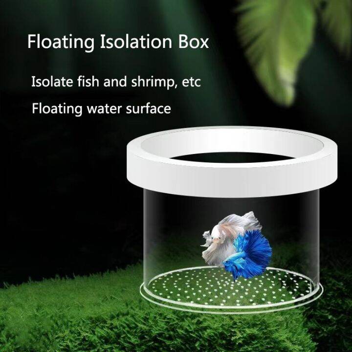Kirmoo Floating Fish Breeding Isolation Box For Aquarium