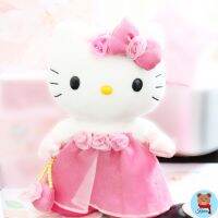 มือสอง Hello kitty Puroland Limited Dress Doll Lady Rose Sanrio plush doll year 2013 ??ตุ๊กตาคิตตี้