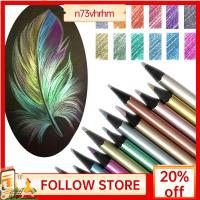 N73VHRHM 12/18Colors 12/18สี ดินสอสีสำหรับรถยนต์ ระบายสีภาพวาดกราฟฟิตี สีฟลูออเรสเซนต์ ดินสอเขียนสี ที่มีคุณภาพสูง สีเมทัลลิค ปากกาวาดภาพร่าง ศิลปินศิลปะ