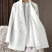 2023 Spring Fashion Womens Blazer Korean Style Office Cropped Blazers Women All-Match Street Long Sleeve Suit Jacket