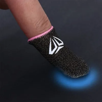 Mobile Games Touch Screen Finger Cots Cover Sweatproof Finger Sleeve Fingertip Gloves Thumb Gloves Gaming Finger Cover