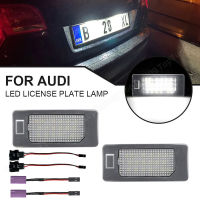 A2PCS LED จำนวนโคมไฟป้ายทะเบียนสำหรับ Audi A1 A3 A4 S4 A7 B8 A5 S5 A6 Q5 TT สำหรับ VW Golf 6 7 MK6 MK7 Passat B6M