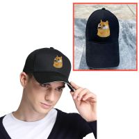 MC. Gold Dogecoin Cap - Embroidery 3D - 100% Cotton | Crypto, Bitcoin Doge - Adult - Unisex