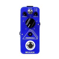 【LZ】ↂ✤  MOOER-Triangolo Pedal Efeito Guitarra Tremolo Digital 3 Formas Onda selecionável True Bypass Peças e Acessórios Guitarra Elétrica