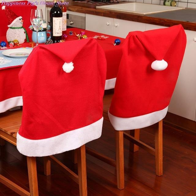 1-2-4-10pcs-christmas-chair-covers-santa-claus-hat-christmas-dinner-chair-back-covers-table-party-decor-new-year-party-supplies